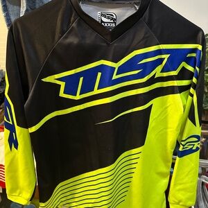 Men's Dynamic Black and Yellow Jersey